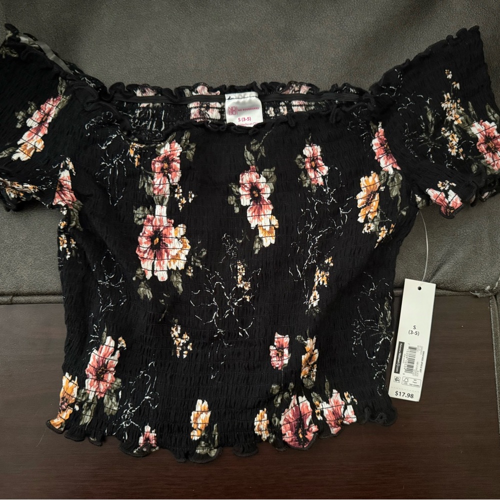 Floral Off-Shoulder Top